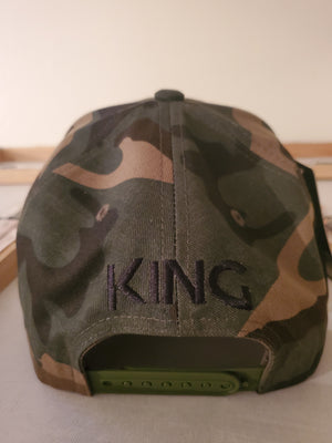 King Hat White/Camo
